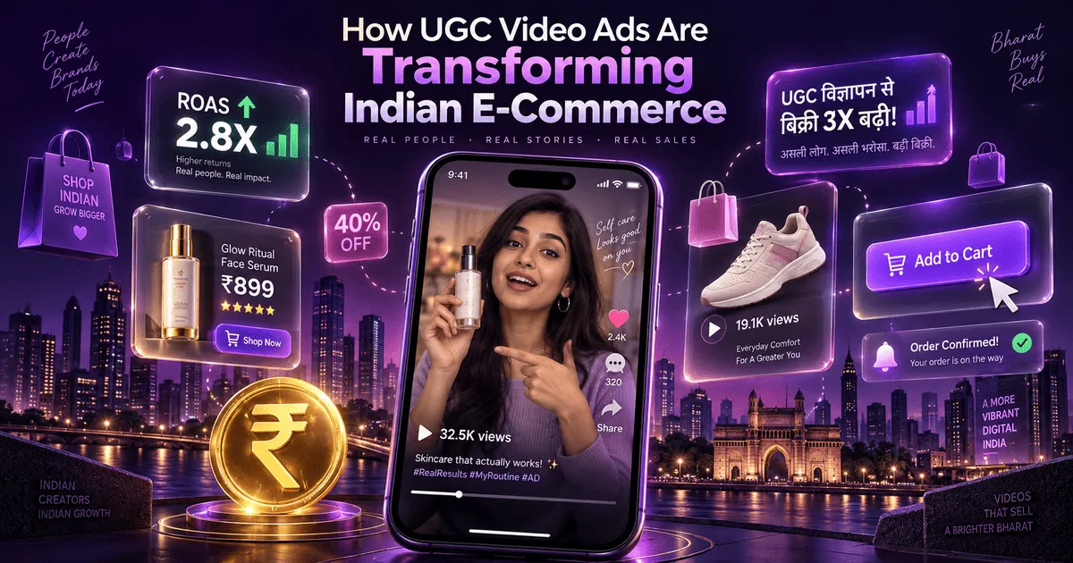 How UGC Video Ads Are Transforming Indian E-Commerce in 2026