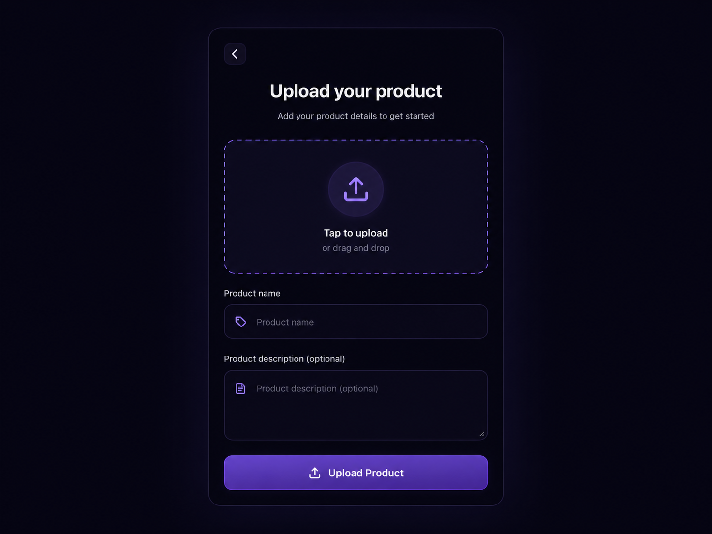 Upload Product